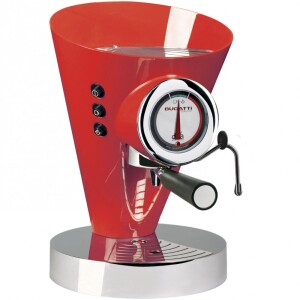 Product detail of Pákový kávovar DIVA EVOLUTION  800 ml, červená, nerezová ocel, Bugatti