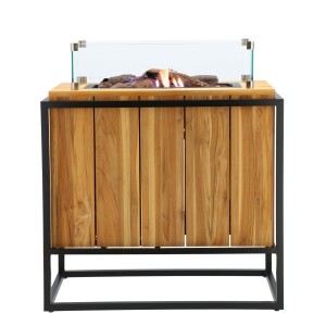 Product detail of Oddělovací ohniště Cosiloft divider černý rám / teak COSI