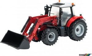 Product detail of Britains Model traktor s čelním nakladačem Massey Ferguson 6616 1:32 21,5 cm