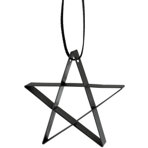 Product detail of Vánoční dekorace FIGURA 6 cm, hvězda, jemně černá, nerezová ocel, Stelton