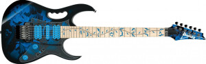 Product detail of Ibanez JEM77P Blue Floral Pattern