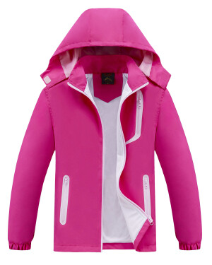 Product detail of Dívčí jarní, podzimní bunda - KUGO B2868, růžová Barva: Růžová, Velikost: 110