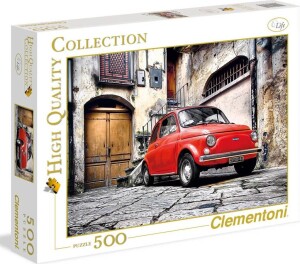 Product detail of Clementoni Puzzle 500 FIAT 500