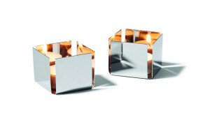 Product detail of PHILIPPI Set 2 svícnů na čajovou svíčku lesklý nerezový S