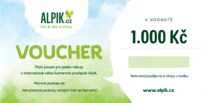 Product detail of Dárkový poukaz 1000,- Kč Typ poukazu: tištěný