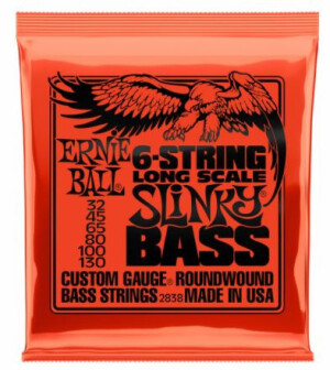 Product detail of Ernie Ball P02838 Slinky Bass-6 32-130