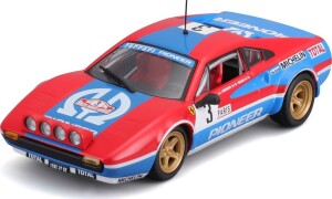 Product detail of Bburago 1:43 Ferrari Racing 308 GTB 1982