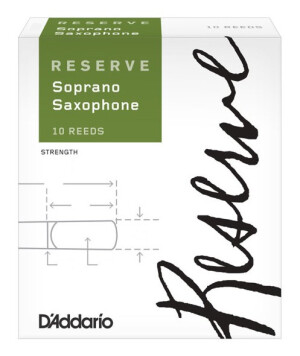 Product detail of Rico DIR10305 Reserve - Soprano Saxophone Reeds 3.0+ - 10 Box