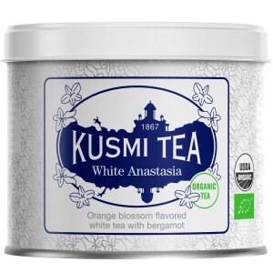 Product detail of Bílý čaj ANASTASIA, 90 g plechovka, Kusmi Tea