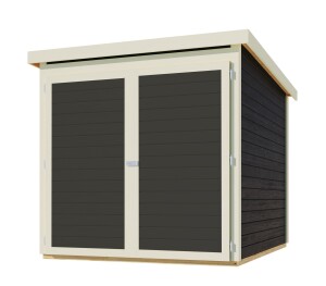 Product detail of Dřevěná garáž KARIBU FAHRRADGARAGE (38646) šedá LG3040
