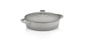 Product detail of KELA Pekáč litinový s poklicí CALIDO 28 cm šedá KL-12611