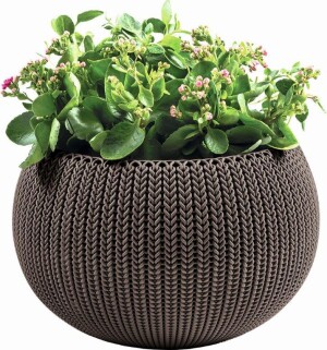 Product detail of Keter Květináč Keter COZY M závěsný Harvest Brown KT-610132