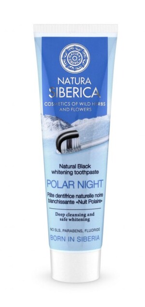 Product detail of Natura Siberica Přírodní černá bělící zubní pasta «Polární noc» 100g