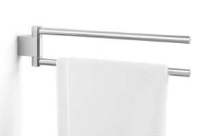 Product detail of Otočný závěsný věšák na ručníky nerezový broušený ZACK