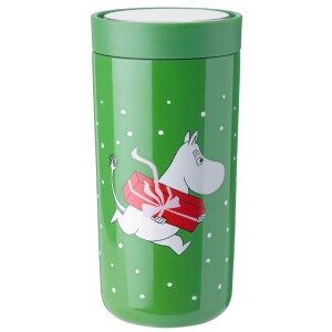 Product detail of Termohrnek TO GO CLICK MOOMIN PRESENT  200 ml, zelená, Stelton