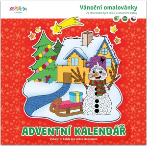 Product detail of Vánoční omalovánky: Adventní kalendář
