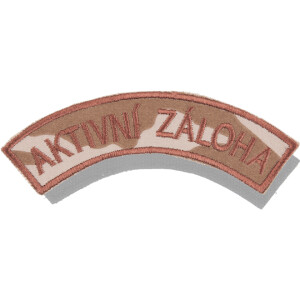 Product detail of Nášivka: AKTIVNÍ ZÁLOHA [ssz] vz. 95 béžový | hnědá