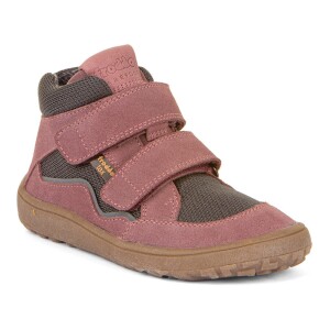Product detail of Dívčí barefoot boty TEX AUTUMN  Gray/Pink Froddo G3110254-6 - šedá - 31