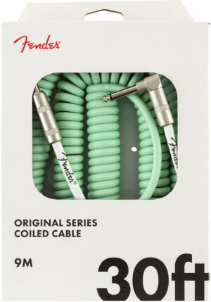 Product detail of Fender Original Series 30 Coil Cable Surf Green
