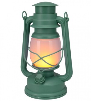 Product detail of PROGARDEN Lucerna s LED plamenem 24 cm zelená KO-CX2000500zele