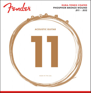 Product detail of Fender 860CL Phosphor Bronze Dura Tone Coated 11-52