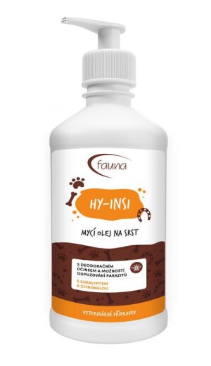 Product detail of Aromafauna Mycí olej HY-Insi při zvýšeném výskytu obtížného hmyzu velikost: 500 ml