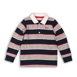 Product detail of Tričko chlapecké POLO bavlněné s dlouhým rukávem, Minoti, DEPT 1, kluk - 68/80 | 6-12m