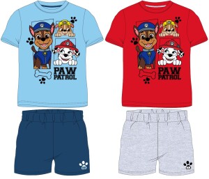 Product detail of Paw Patrol - Tlapková patrola -Licence Chlapecké pyžamo - Paw Patrol 52041723, červená/ šedá Barva: Červená, Velikost: 98