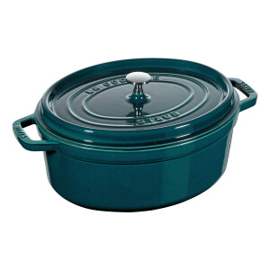 Product detail of Hrnec 31 cm, ovál, mořská modř, Staub
