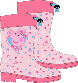 Product detail of Prasátko Pepa - licence Dívčí holínky - Prasátko Peppa 5255863, světle růžová Barva: Růžová, Velikost: 29-30