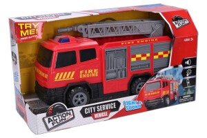 Product detail of Auto hasiči na setrvačník s efekty 30 cm, Wiky Vehicles, W012417