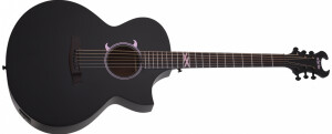 Product detail of Schecter Machine Gun Kelly Acoustic - Satin Black