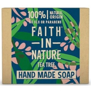 Product detail of Faith in Nature Tuhé mýdlo TeaTree 100g