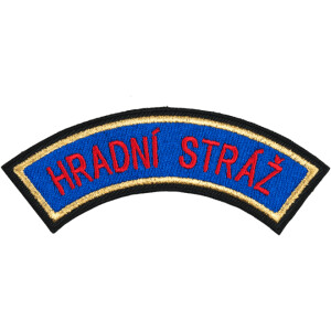 Product detail of Nášivka: Hradní stráž - oblouček [bsz] barevná