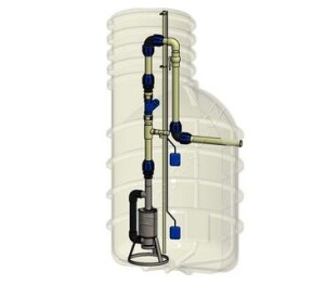 Product detail of Pumpa INOX Morava 5-16-T 1,1kW 400V - bez nádoby, classic set pro tlakovou kanalizaci