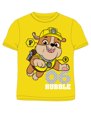 Product detail of Paw Patrol - Tlapková patrola -Licence Chlapecké tričko - Paw Patrol 52022251, žlutá Barva: Žlutá, Velikost: 128