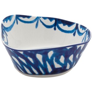Product detail of Jídelní miska DIESEL CLASSICS ON ACID GRANADA 12 cm, bílá/modrá, porcelán, Seletti