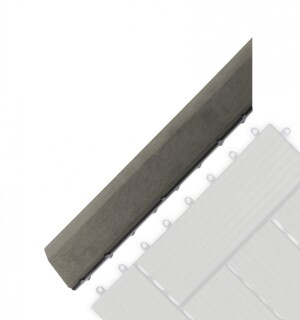 Product detail of G21 Přechodová lišta G21 Incana pro WPC dlaždice, 38,5 x 7,5 cm rohová (levá) G21-63910069