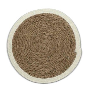 Product detail of KELA Prostírání  Trava 90% mořská tráva/10% rafiový krém 0,7cm 38,0cm KL-12615
