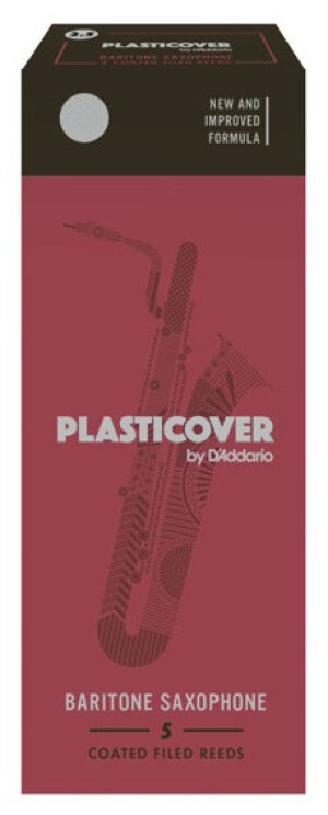 Product detail of Rico RRP05BSX150 Plasticover - Baritone Saxophone Reeds 1.5 - 5 Box