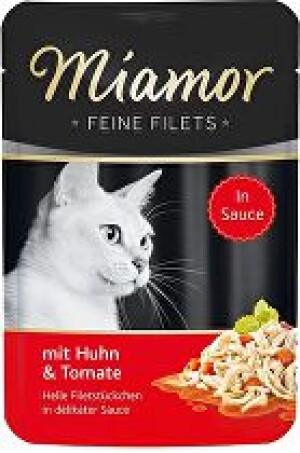 Product detail of Miamor Cat Filet kapsa kuře+rajče ve šťávě 100g + Množstevní sleva