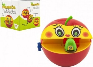 Product detail of Teddies Pokladnička červené jablko s červíkem na klíček