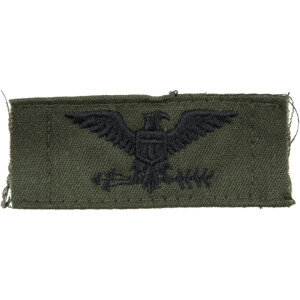 Product detail of Nášivka: Hodnost US ARMY límcová Colonel - pravá olivová | černá