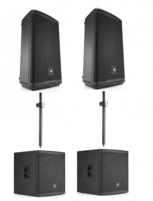 Product detail of JBL PA System SET - 2x EON712, 2x EON718S s distančními tyčemi