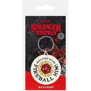 Product detail of Klíčenka gumová Stranger Things Fireball Him