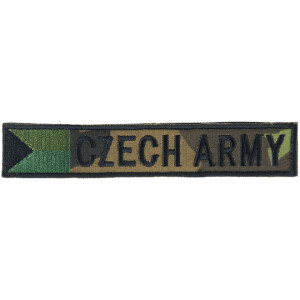 Product detail of Nášivka:CZECH ARMY - jmenovka s vlajkou vz. 95 zelený | bojová