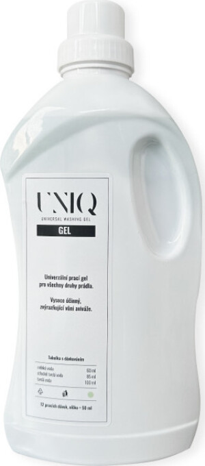 Product detail of UNIQ - Univerzální prací gel Prací gel 1000 ml