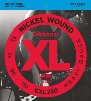 Product detail of D'Addario EXL230 Heavy - .055 - .110