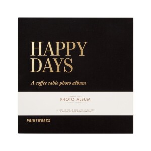 Product detail of Fotoalbum HAPPY DAYS S, černá, Printworks