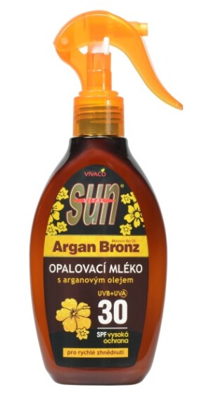 Product detail of VIVACO Opalovací mléko s bio arganovým olejem SPF 30 SUN VITAL